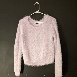 Mauve Lilac Purple Fluffy Sweater 😍